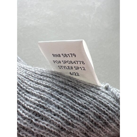 Beechfield BOS Embroidered Beanie Hat Unisex OS Boston Hockey Gray College Knit - Picture 5 of 6